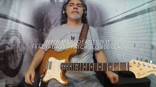 Fractal AX8 - Steve Lukather Style early 90's - Soldano SLO100 Lead