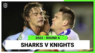 Cronulla-Sutherland Sharks v Newcastle Knights Round 4, 2022 | Full Match Replay | NRL