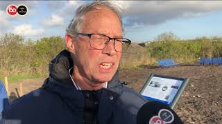 Onthulling informatiebord Veenenburgbrug