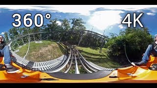 Smoky Mountain Alpine Coaster 360° on-ride 4K POV (full ride)