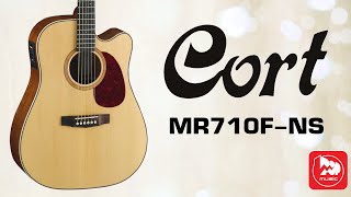 Электроакустическая гитара CORT MR710F (традиционный дредноут с подключением)