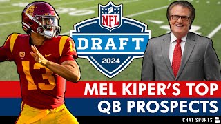 UPDATED Mel Kiper QB Rankings For 2023 NFL Draft | Top 10 QB Prospects Ft Caleb Williams, Drake Maye