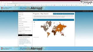 SDSU Study Abroad program search