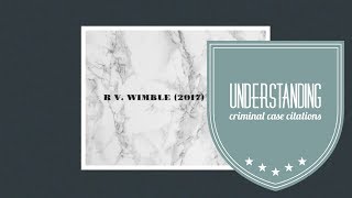 Understanding Criminal Case Citations