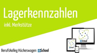 Lagerkennzahlen einfach erklärt - Berechnen, Formeln, Beispiele und Merkstütze