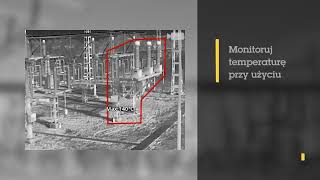 Niezawodne monitorowanie temperatury przy użyciu kamery AXIS Q1961-TE Thermal Camera