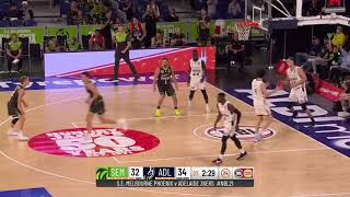 Mitchell Creek Posts 17 points & 14 rebounds vs. Adelaide 36ers