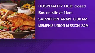 Here are some Thanksgiving resources for the unhoused community of Memphis