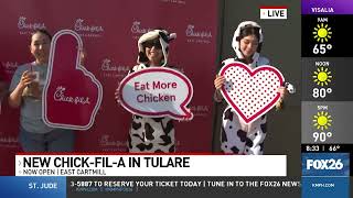 Chick-Fil-A Opens First In Tulare County