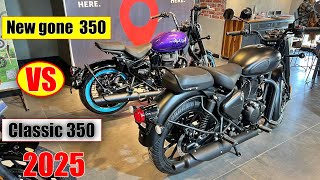 Royal Enfield Gone Classic 350 vs classic 350 Which Is Best 2025