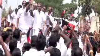 Thiruvarur DMK Porattam arrest  25/02/2015