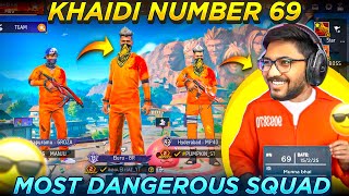 Munna Bhai As KHAIDI NO.69 WIth MBG Squad 🔥 - Free  Fire Telugu - MBG ARMY