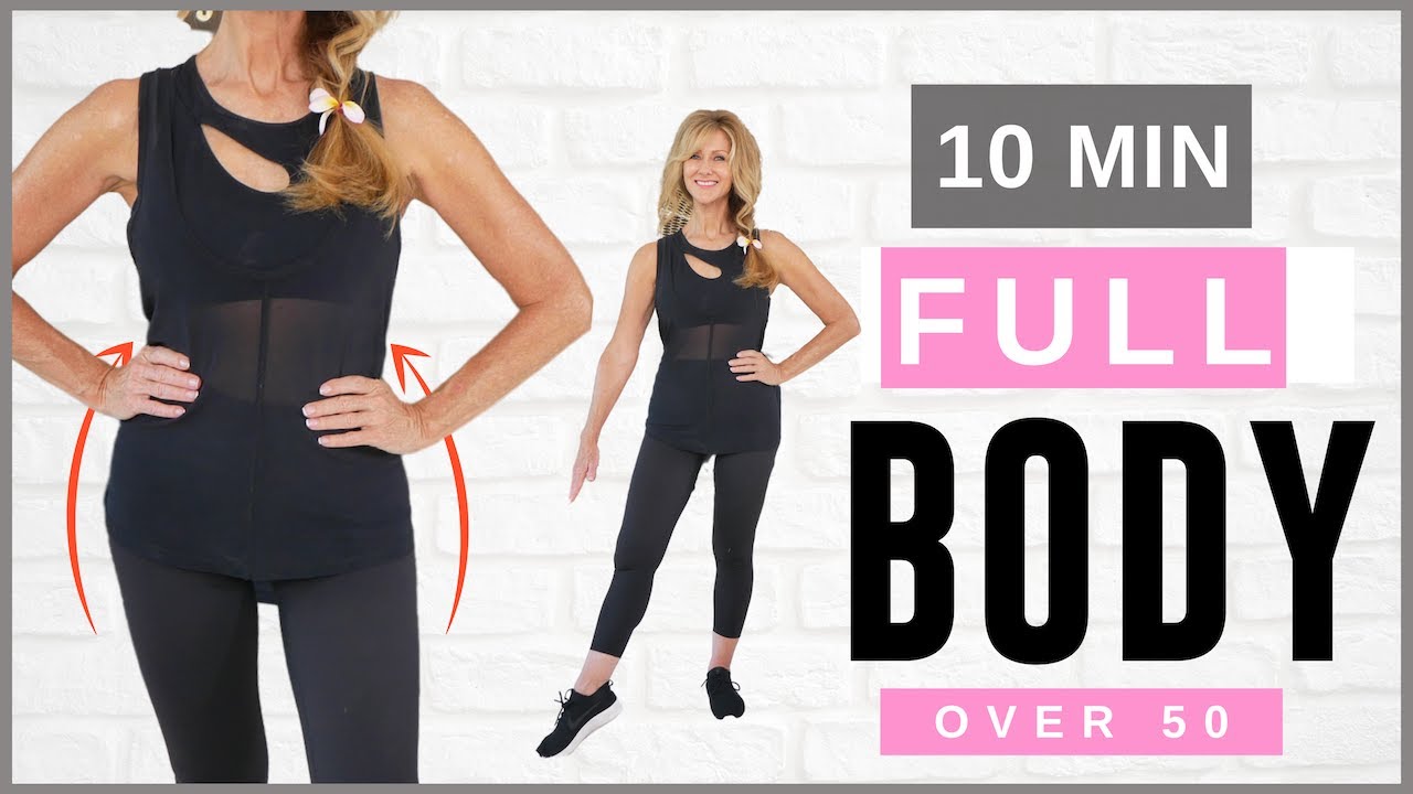 10 Minute FULL BODY WORKOUT For Women Over 50 | Low Impact! - YouTube