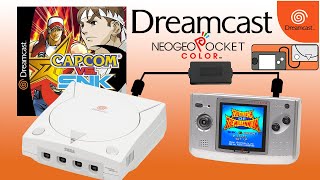 Dreamcast to Neogeo Pocket LINK - Capcom Vs SNK Millennium Fight 2000 to Match of the Millennium