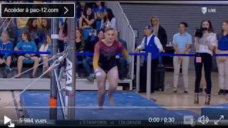 Anne Kuhm - 2019 Bars UCLA vs ASU