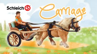 Упряжь для пони от Schleich | Распаковка и обзор