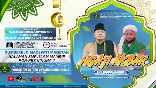 🔴( LIVE ) NGAJI AKBAR BERSAMA GUS BAHRU ZAMZAMI Dari Nganjuk