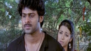 Prabhas Pournami Movie - Prabhas and Trisha Emotional Scene - Trisha