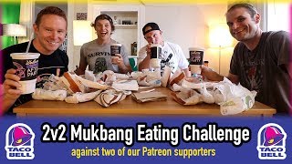 Mukbang Monday: 40-Item Taco Bell Eating Team Challenge