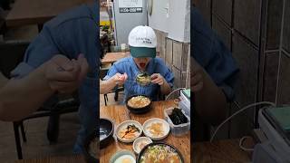 남부시장 안에 있는 전주 콩나물국밥 맛집 다올 #mukbang #먹방 #전주맛집