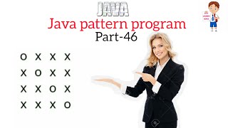 Java pattern program part 46 Easy Learning Genius