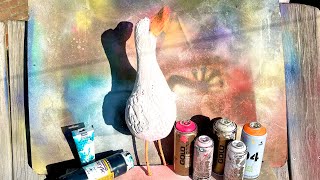 Bringing Jemima Duck Back to life ~ With Spray painted Magic! ​⁠🐥