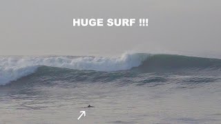 Surfers ride Historic BIG waves in Southern California!