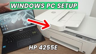 How to Wifi Setup HP DeskJet 4255e With PC Windows Computer
