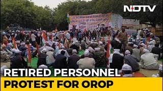 Days After Tragedy, Retired CRPF Soldiers March In Capital For Pensions