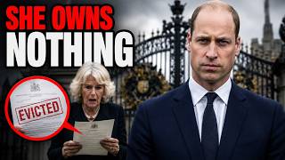 "She Owns Nothing": Prince William's Silent Eviction of Queen Camilla