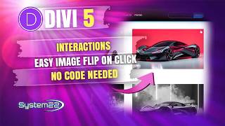 Divi 5 Tutorial: Create a Clickable Image Swap Interaction Without Code