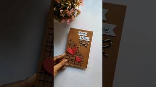 QUICK DIY LOVE CARD #diy #ytshorts #papercraft #diycrafts #youtubeshorts #handmadecards #crafts