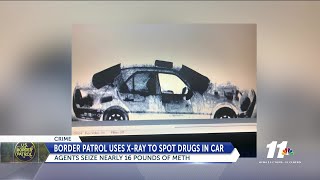 Border Patrol Uses X-Ray To Spot Drugs In Car