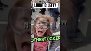 Crazy Lefty \u0026 Her Derranged Child! #tommyrobinson #leftist #youtubeshorts