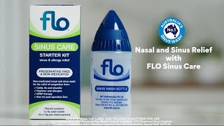 How to use a FLO Sinus Wash. Breathe Freely with FLO Sinus Care
