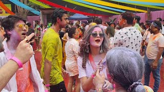 Dil Diyaaan Gallaan Serial Actor Kaveri Priyam , Aditya Deshmukh \u0026 Prathamesh At IMWBuzz Holi Party