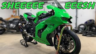 Rebuilding A Wrecked 2021 Kawasaki ZX10R (Part 9)