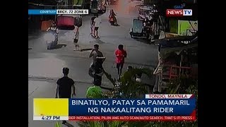 BP: Binatilyo, patay sa pamamaril ng nakaalitang rider