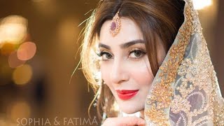 Ayesha Khan with Hamza Ali Abbasi on Her Wedding Must Watch - ebuddy4you