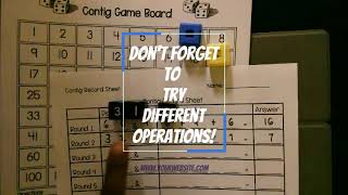Computation Game: Contig [+, -, x, / ]
