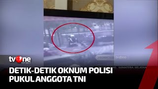 Anggota TNI Kena Bogem Mentah Oknum Polisi | Kabar Siang tvOne