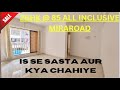 2BHK FOR SALE IN MIRA ROAD | READY TO MOVE WITH 2 LEVEL PODIUM PARKING.85 LAKH PACKAGE