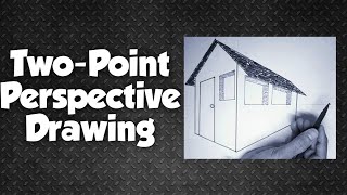 Two point Perspective Drawing in 2 Minutes