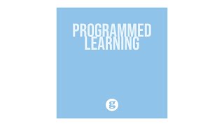 Programmed Learning