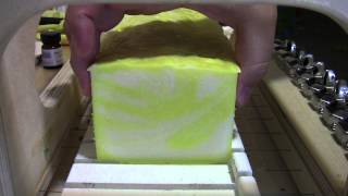 Cutting CP soap Sweet Meyer Lemon