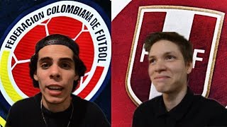 COLOMBIA VS PERÚ ELIMINATORIAS RUSIA 2018 - Viendo Con Mis Amigos