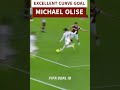 EXCELLENT CURVE GOAL🎯, OLISE #shorts  #premierleague #goals #epl #highlights #crystalpalace