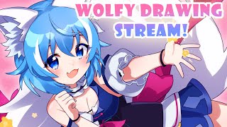 [VOD] Drawing requests and hanging out!!