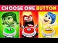 Choose One Button! Yes or No or Maybe 🟢🔴🟡 Inside Out 2 Quiz Edition