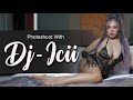 Photoshoot with DJ- ICII |  berlingeri hitam makin cantik dan aduhai